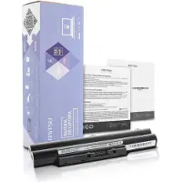 Mitsu BATTERIJ BC/FU-E8310 (FUJITSU 4400 MAH 48 WH) - Batterij (6 Cellen, 4400 mAh), Notebook batterij, Zwart