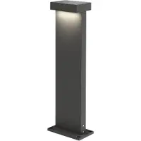 Wever & Ducre LED tuinpadverlichting - tuinlamp Palos Carré 2.0, dimbaar, zwart, Aluminium, Modern, LED buitenlamp