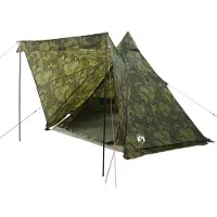 vidaXL Tipitent 6-persoons camouflage waterdicht