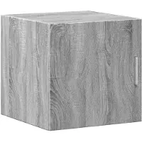 vidaXL Wandkast 40x42,5x40 cm bewerkt hout grijs sonoma
