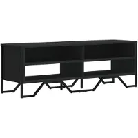 vidaXL Tv-meubel 122x34x41 cm bewerkt hout zwart