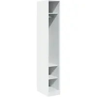 vidaXL Kledingkast 30x50x200 cm bewerkt hout wit