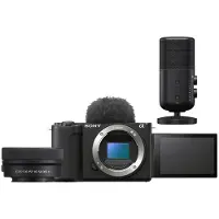 Sony ZV-E10 II + 16-50mm II + ECM-S1 streaming microfoon
