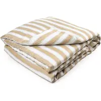 Libeco Dekbedovertrek Maora Stripe Linnen-240 x 220 cm