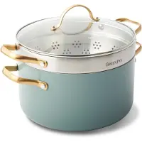 Greenpan Stoomset Ø24cm / 5.7L 'Padova Skyblue'