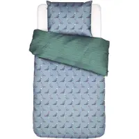 Essenza & Co Dekbedovertrek Seal The Deal Fun Blue Percal-140 x 200 / 220 cm | 1-Persoons