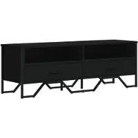 vidaXL Tv-meubel 122x34x41 cm bewerkt hout zwart