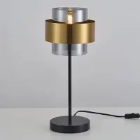 LumenXL Tafellamp met smoke glas - Lor