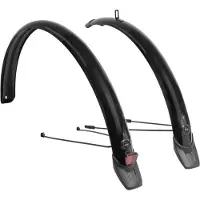 Xlc MG-F06 Spatbord Stadfiets Set - 28 inch / 58 mm - PVC - Geschikt voor Stad/Tour Fiets