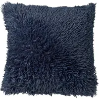 Dutch decor Kussenhoes Fluffy 45x45 cm donkerblauw