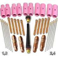 Stahlwerk TIG slijtdelen set 36-delig voor toorts WP SR Binzel 17 18 26