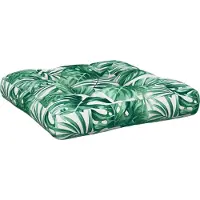 vidaXL Palletkussen 58x58x10 cm cm stof bladpatroon