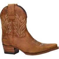 Sendra Gene Berdy suède cowboylaarzen met blokhak cognac female | Maat: 38