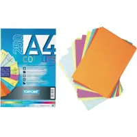 Stylex 250 vel papier ass A4 80 gram 40825.