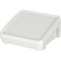 Bopla BoPad BOP 1212 P-9016-SET Consolebehuizing (l x b x h) 122 x 118 x 57.60 mm ABS Wit (RAL 9016) 1 stuk(s)