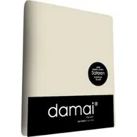 Damai Topper Hoeslaken Organic Taupe (Satijn)-100 x 200 cm