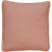 Dutch decor - BOWIE - Kussenhoes 45x45 cm - gewassen katoen 45x45 cm - Muted Clay - roze