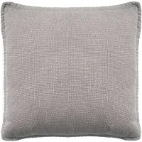 Dutch decor - BOWIE - Kussenhoes 45x45 cm - van gewassen katoen - Driftwood - taupe