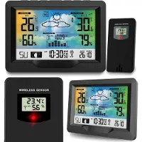 Berdsen BD-901 Weerstation met display, zwart
