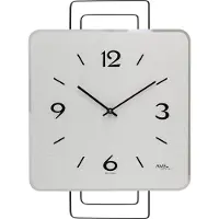 AMS 9690 wandklok / alu wijzerplaat