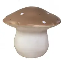 Egmont toys Lamp Paddenstoel Medium Chocolade 26x20cm