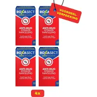 Roxasect anti-mug stekker navulling - 4 x 30ml voordeelverpakking