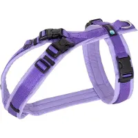 AnnyX hondentuig FUN OPEN Lavendel-maat M geschikt voor borstomvang 62 tot 74cm met extra neksluiting