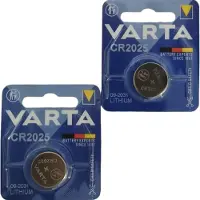 Varta 2 Stuks Cr2025 - Knoopcel Batterij - Lithium Professioneel - 3 Volt