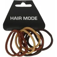 Hair Mode Endless Elastiek Bruin 8 Stuks