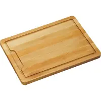 Kesper 1x Rechthoekige dikke houten snijplanken 28 x 40 cm - Snijplanken