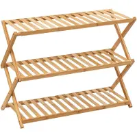 5 Five Bamboe schoenenrek Sicela - 9 paar, naturel, 70,5 x 28,5 x 52,5 cm