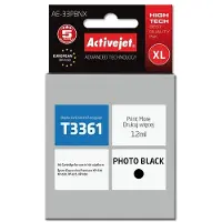 ActiveJet AE-33PBNX inktpatroon (vervangt Epson 33XL T3361; premium kwaliteit; 12 ml; fotozwart)