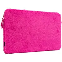 IMoshion Fluffy Laptophoes 13-14 inch - Laptopsleeve - Hot Pink