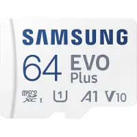 Samsung EVO Plus 64GB microSDXC + SD Adapter