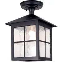 Elstead Lighting Elstead Winchester buitenwandlamp, E27, 28 cm, zwart, IP43