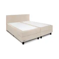 Beddenleeuw Boxspring Isabella Ecru (Inari 22) 90x200 | Eenpersoons | Bed 90x200 |