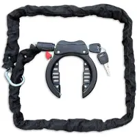 Lynx - Ringslot inclusief insteekketting - ART1 - 150 cm - Zwart