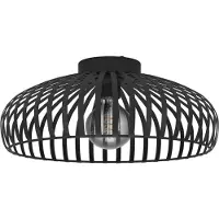 Eglo Plafondlamp Mogano Zwart 43 cm