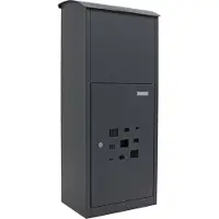 Profirst Mail PM 1500 Staande Pakketbrievenbus Grijs
