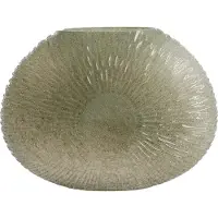 Light & Living Light&living Vaas 40,5x11x30,5 cm CONCHA grijs-groen