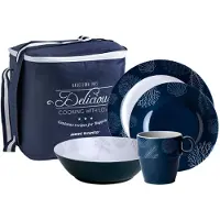 Marine Business Living Cutlery Set 16 Pieces Transparant