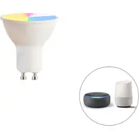 Calex wifi Smart Reflector-lamp GU10 wit en kleur