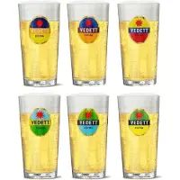 Vedett Bierglazen Extra - 330 ml - 6 stuks