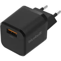 BlueBuilt Quick Charge Oplader met Usb A Poort 18W Zwart
