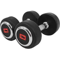 Gorilla Sports Professionele dumbellset 15 kg -2 x 7,5 kg