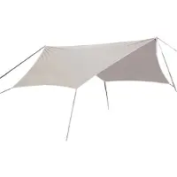 Bo Camp - Urban Outdoor - Tarp - Westbourne - 6-Hoekig - Beige