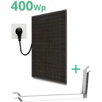 LDY Zonnepanelen plug and play inclusief plat dak bevestiging