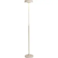 Mantra-Iluminacion LED-vloerlamp Noa II, dimbaar, wit / opaal, Woon-/ Eetkamer, metaal, Modern, LED vloerlamp