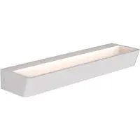 Mantra-Iluminacion LED-wandlamp Altea, wit / opaal, Woon-/ Eetkamer, Aluminium, LED wandlamp