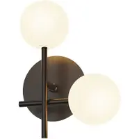 Mantra-Iluminacion Wandlamp Cellar, dimbaar, zwart, Woon-/ Eetkamer, metaal, wandlamp